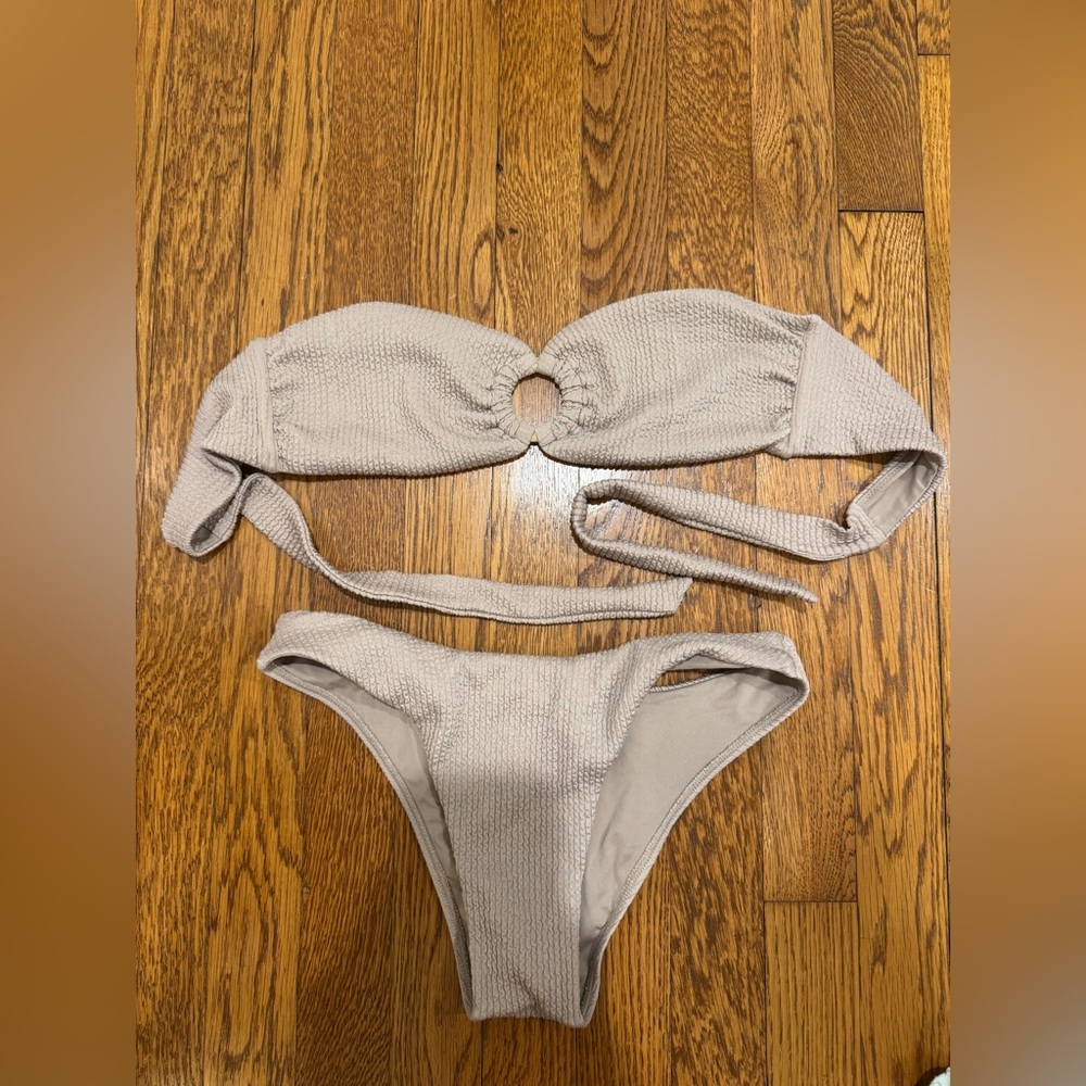 Monday Swim Oat/Beige Bikini Set
